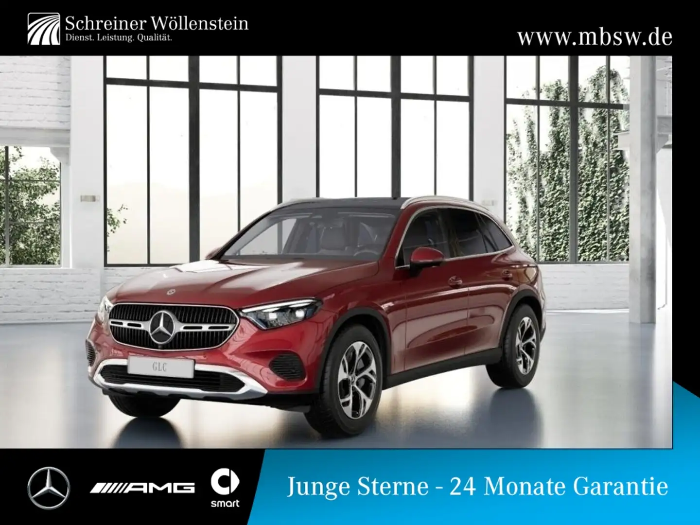 Mercedes-Benz GLC 300 de 4M Avantgarde*Pano*AHK*360°*MBUX*Navi Rot - 1