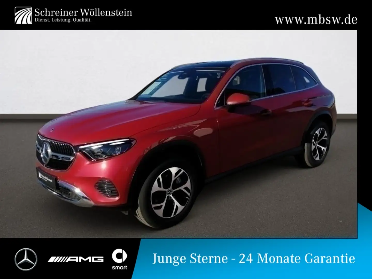 Mercedes-Benz GLC 300 de 4M Avantgarde*Pano*AHK*360°*MBUX*Navi Rot - 1