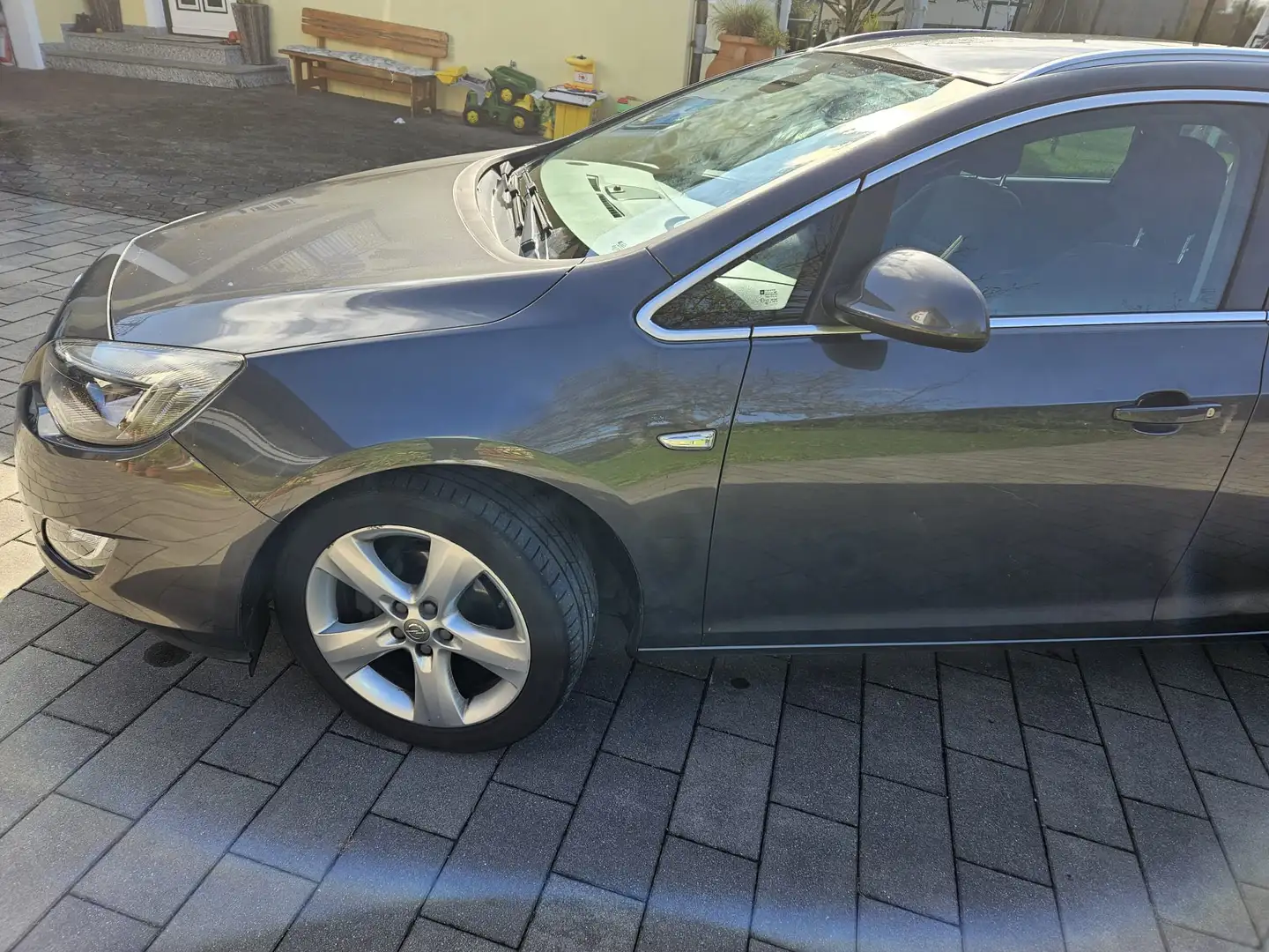 Opel Astra Astra 1,4 Turbo Ecotec Sport Sport Grau - 2