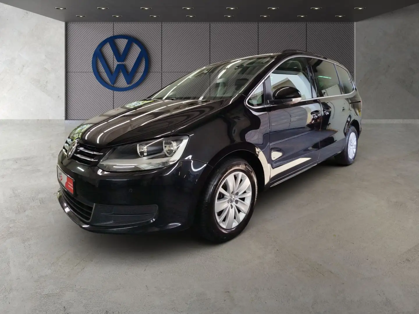 Volkswagen Sharan 2.0 TDI DSG Comfortline 7-Sitzer Navi ACC Noir - 2