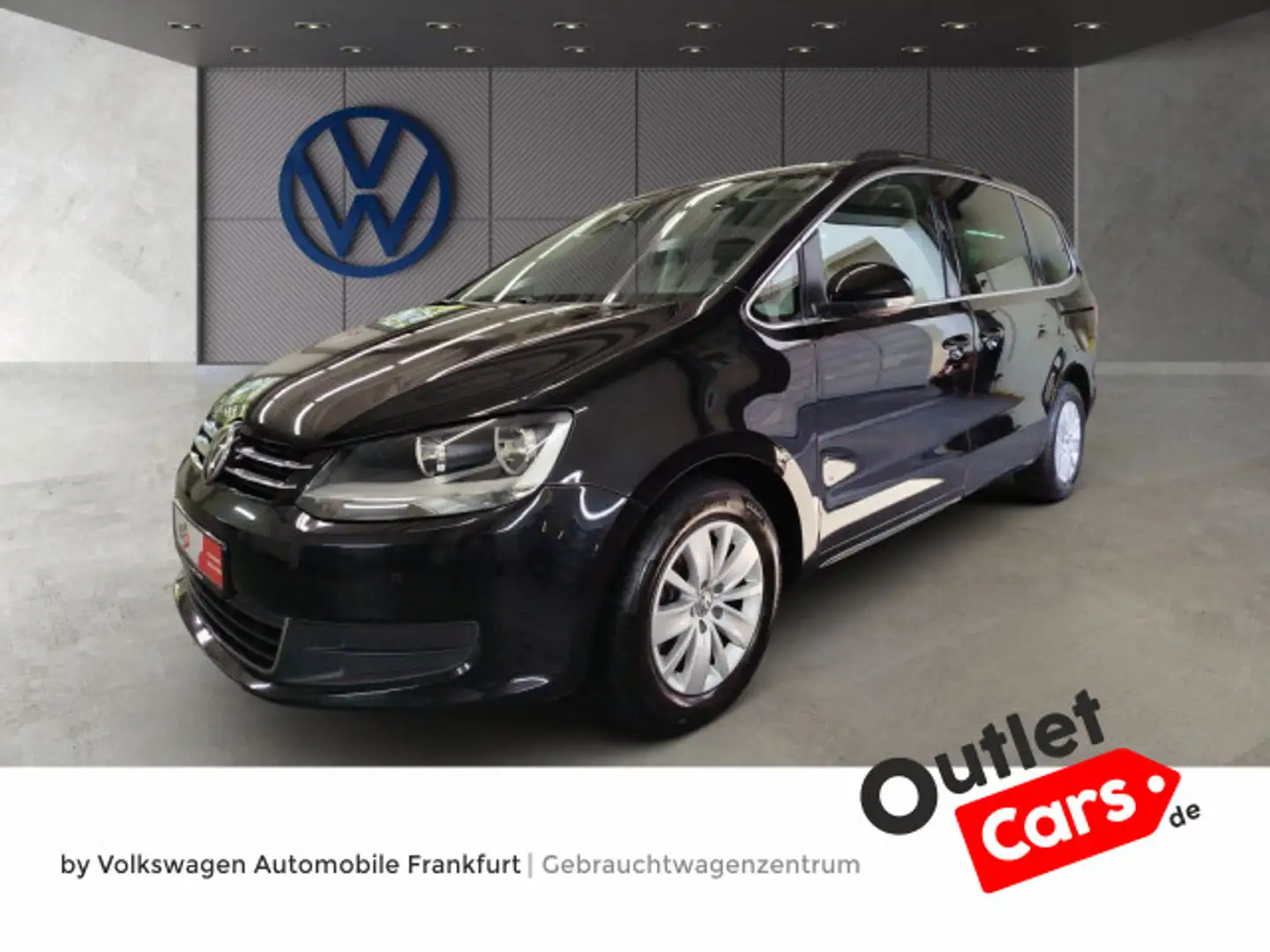Volkswagen Sharan 2.0 TDI DSG Comfortline 7-Sitzer Navi ACC Noir - 1