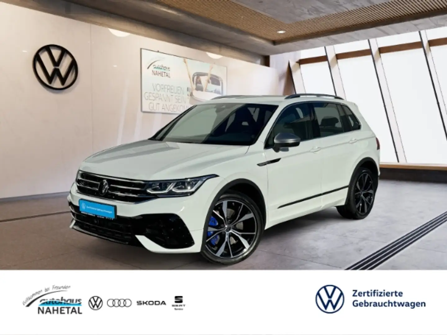 Volkswagen Tiguan R 2.0 TSI 4Motion LED-MATRIX 20'' ACC DCC APP-CONN Weiß - 1