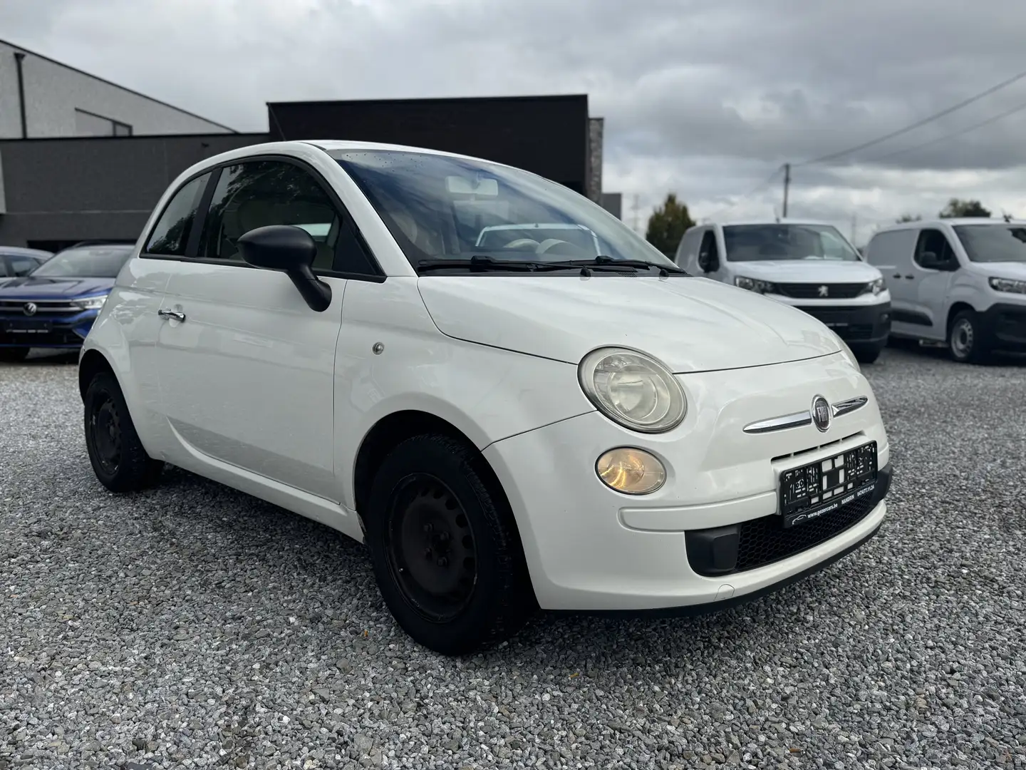 Fiat 500 1.3 Multijet CLIM-NAVIGATION Blanc - 2
