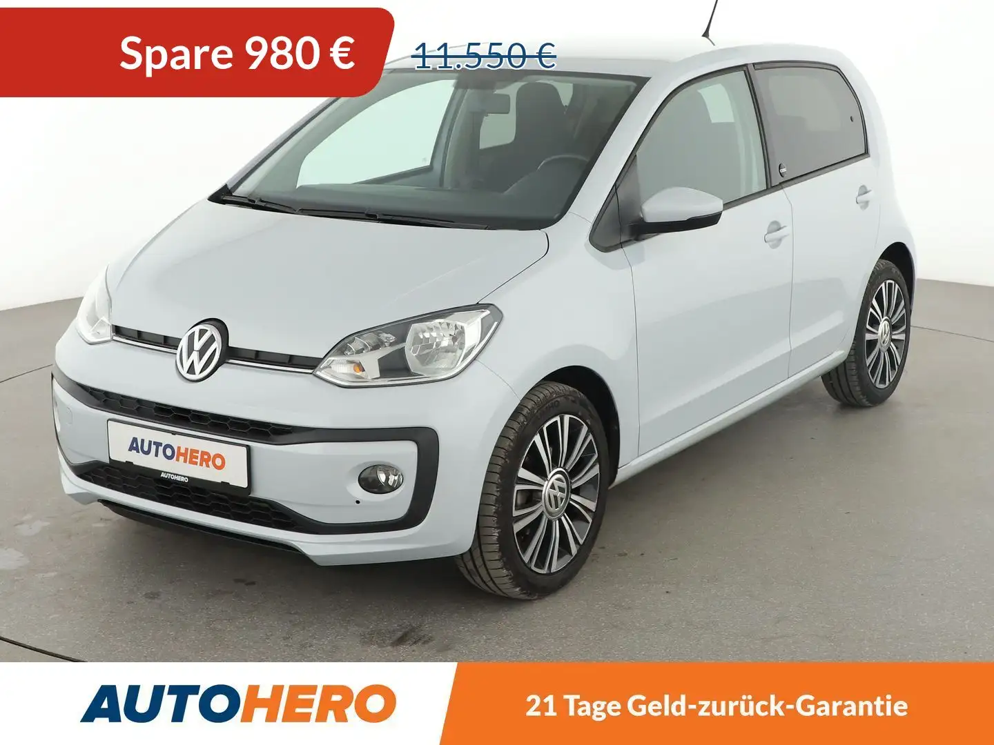 Volkswagen up! 1.0 Sound up! BlueMotion*PDC*SHZ*KLIMA* Weiß - 1