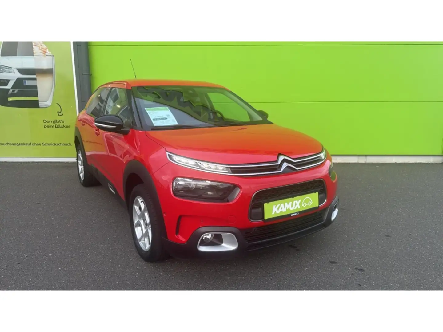 Citroen C4 Cactus 1.2PureTech Aut.110 Shine+NAVI+AHK+SHZ Rouge - 1