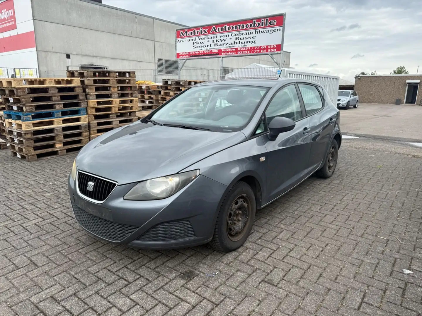 SEAT Ibiza Lim. Reference,Klima,Euro5 Gris - 1