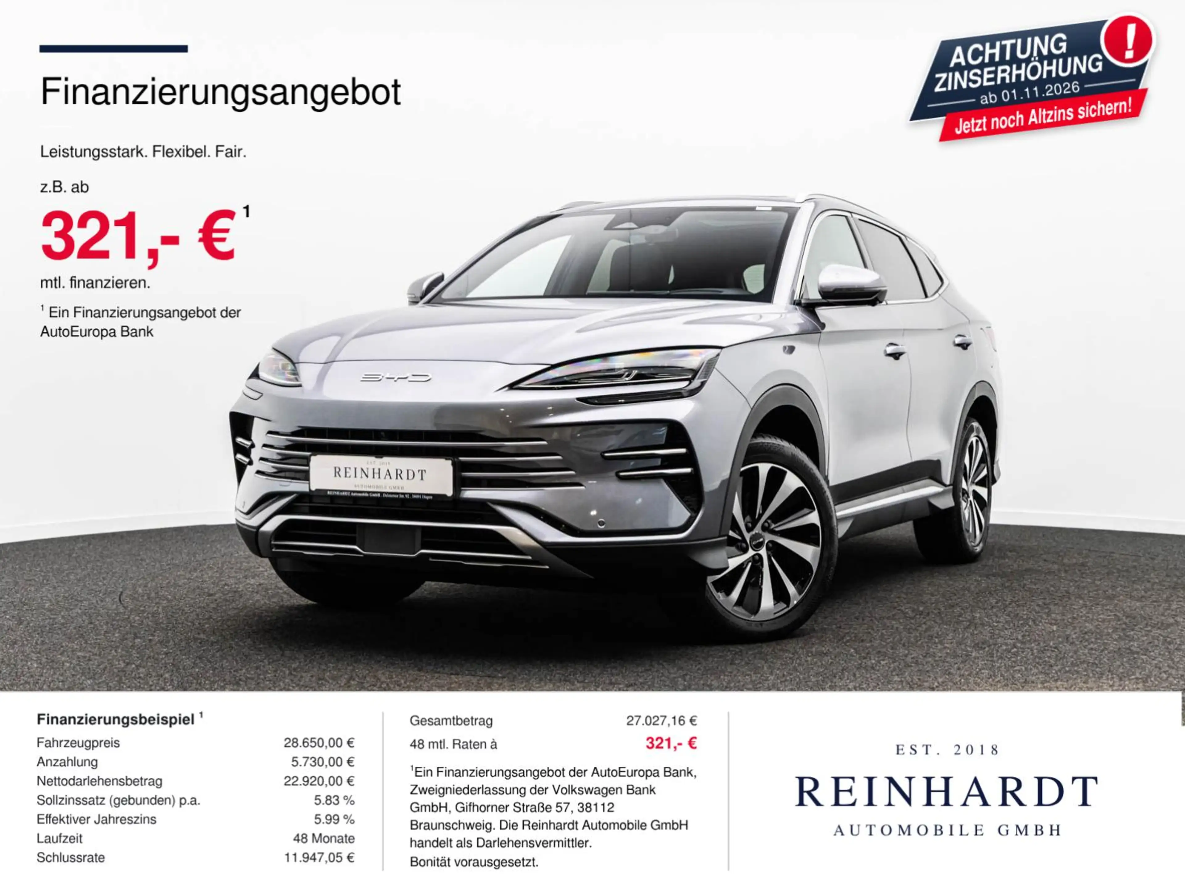 BYD Seal U DM-i BOOST ACC/PANO/INFINITY/BELÜFT/360°