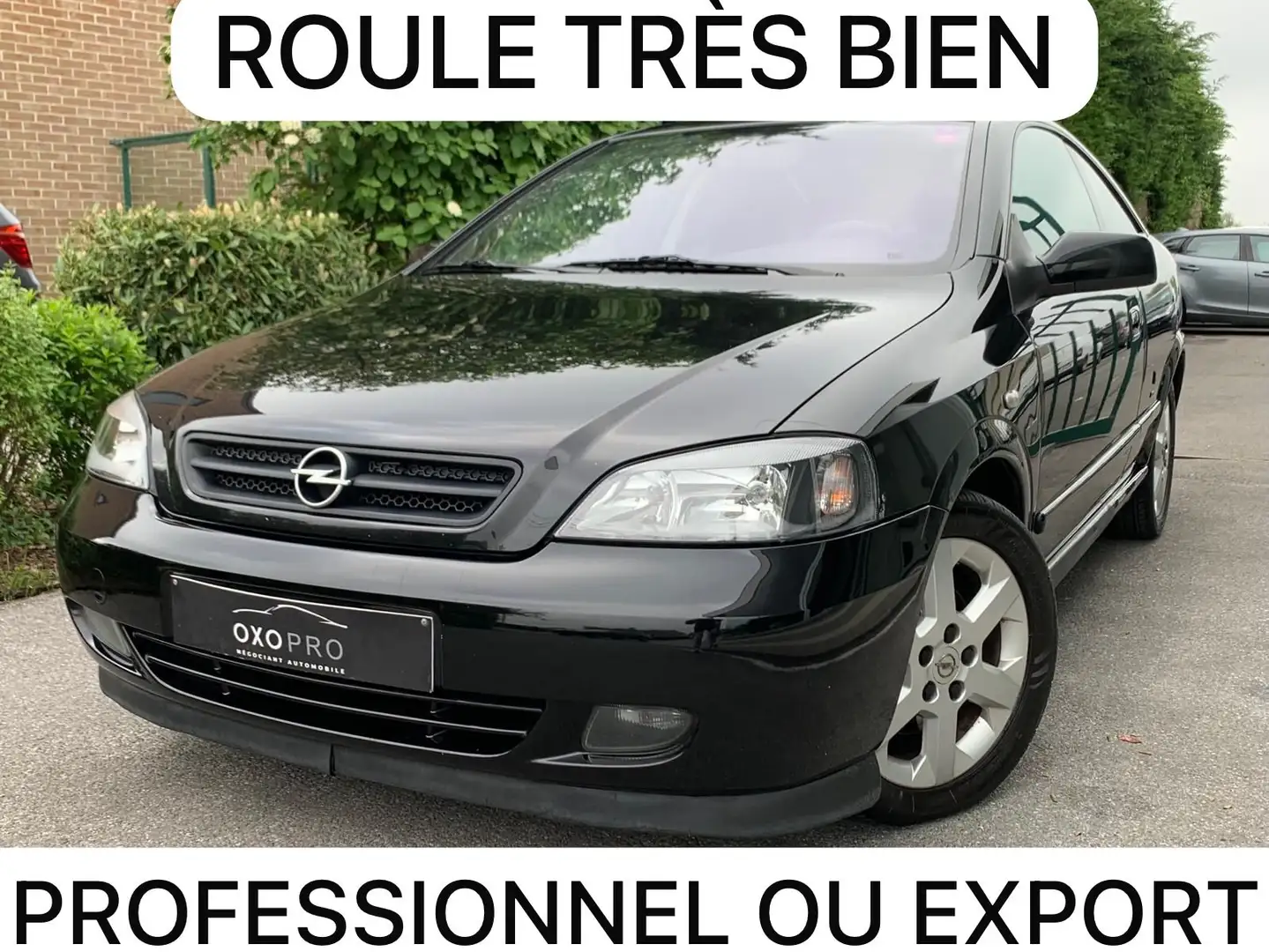 Opel Astra 1.6i Coupe Bertone / Airco /USB/ROULE TRÈS BIEN Czarny - 1