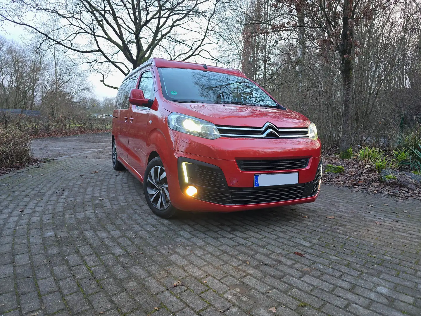Citroen Spacetourer Pössl Campster Wohnmobil voll Rot - 2