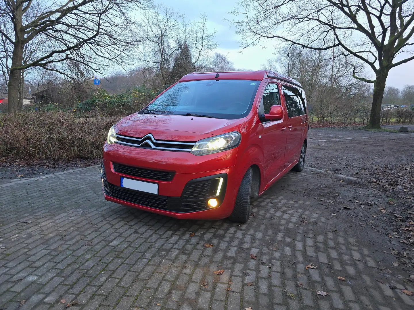 Citroen Spacetourer Pössl Campster Wohnmobil voll Rot - 1