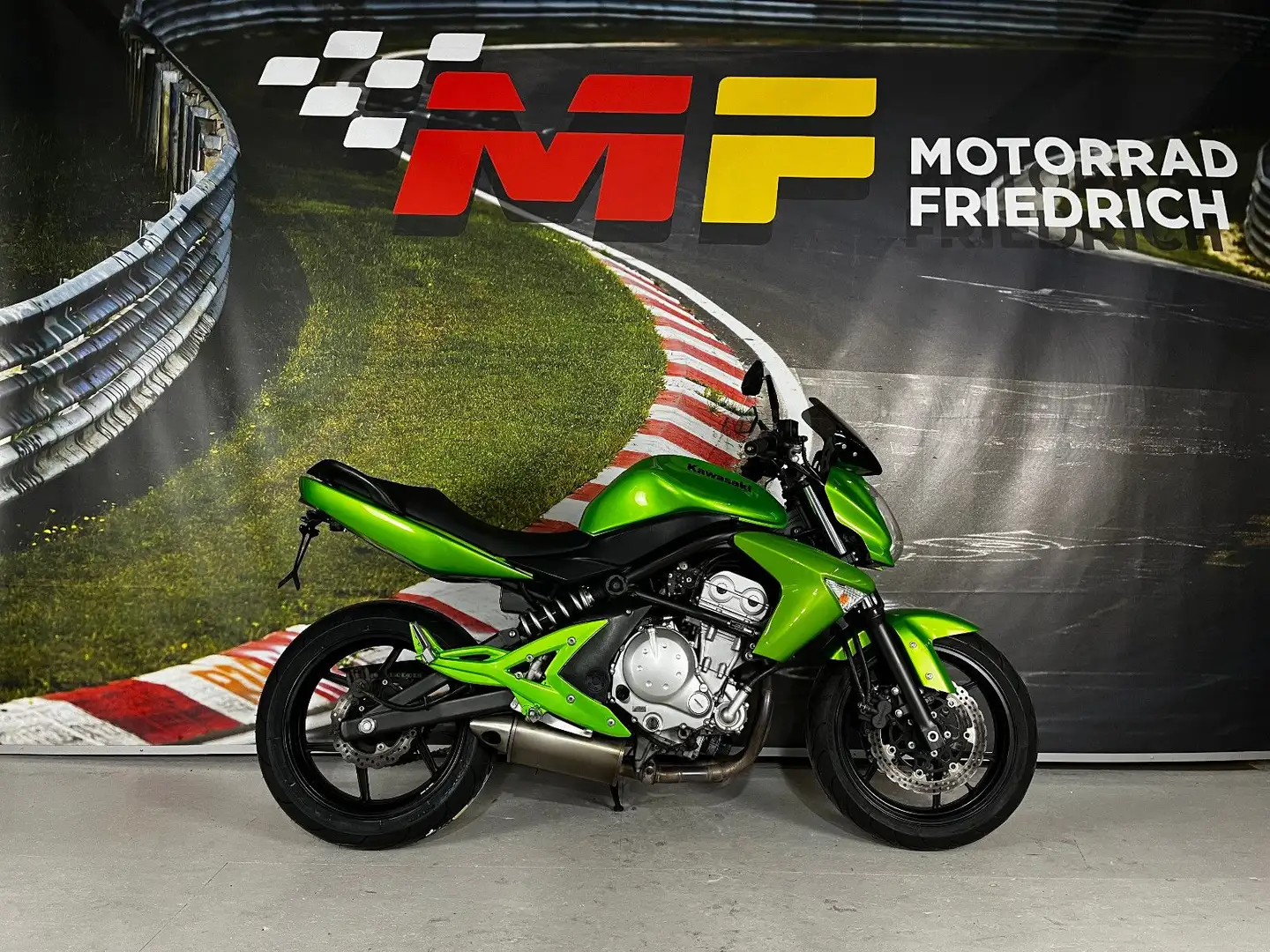Kawasaki ER - 6 N SERVICE+REIFEN NEU|EXTRAS] Zelená - 1