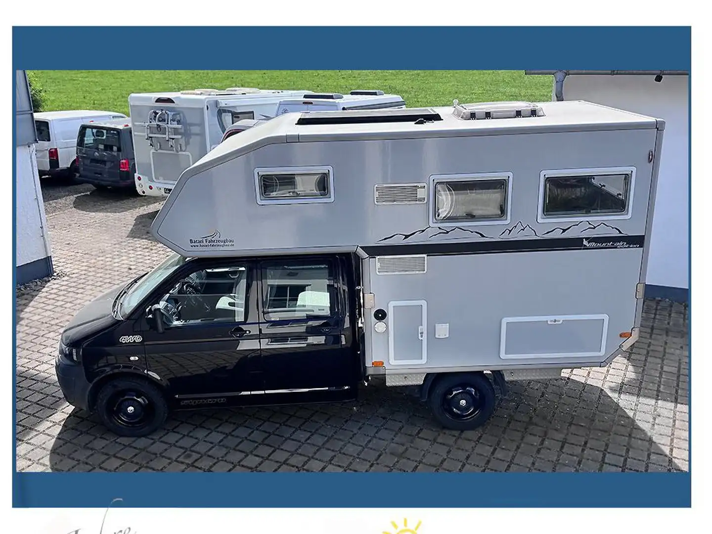 Volkswagen T5 DOKA 4Motion kein Bimobil Nordstar Tischer Schwarz - 1
