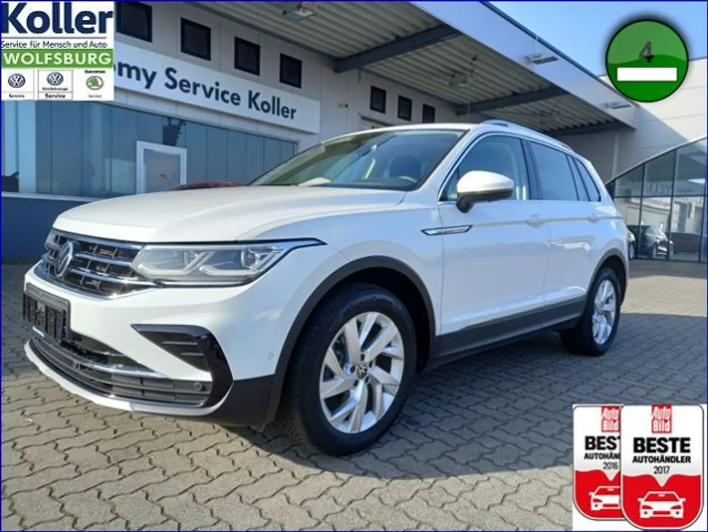 Volkswagen Tiguan 1.5 TSI DSG Elegance Kamera Leder Matrix Wit - 1