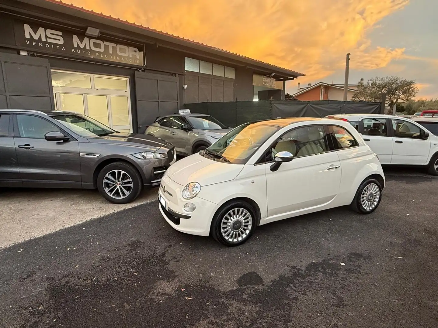 Fiat 500 500 1.2 Lounge 69cv Bianco - 1