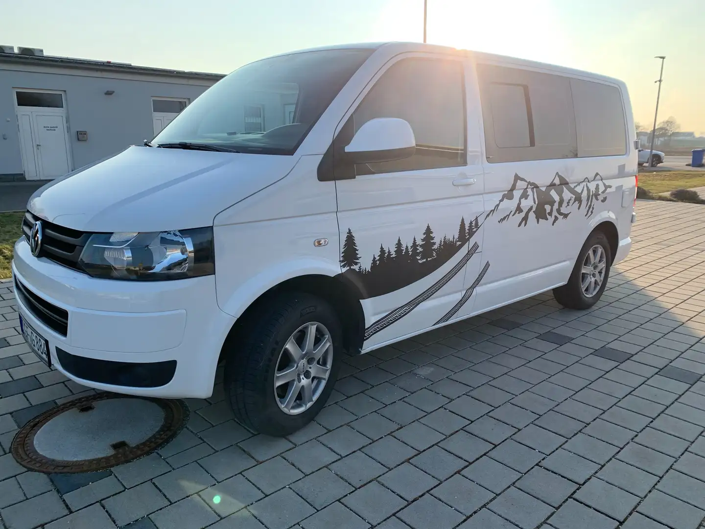 Volkswagen T5 Transporter Weiß - 1