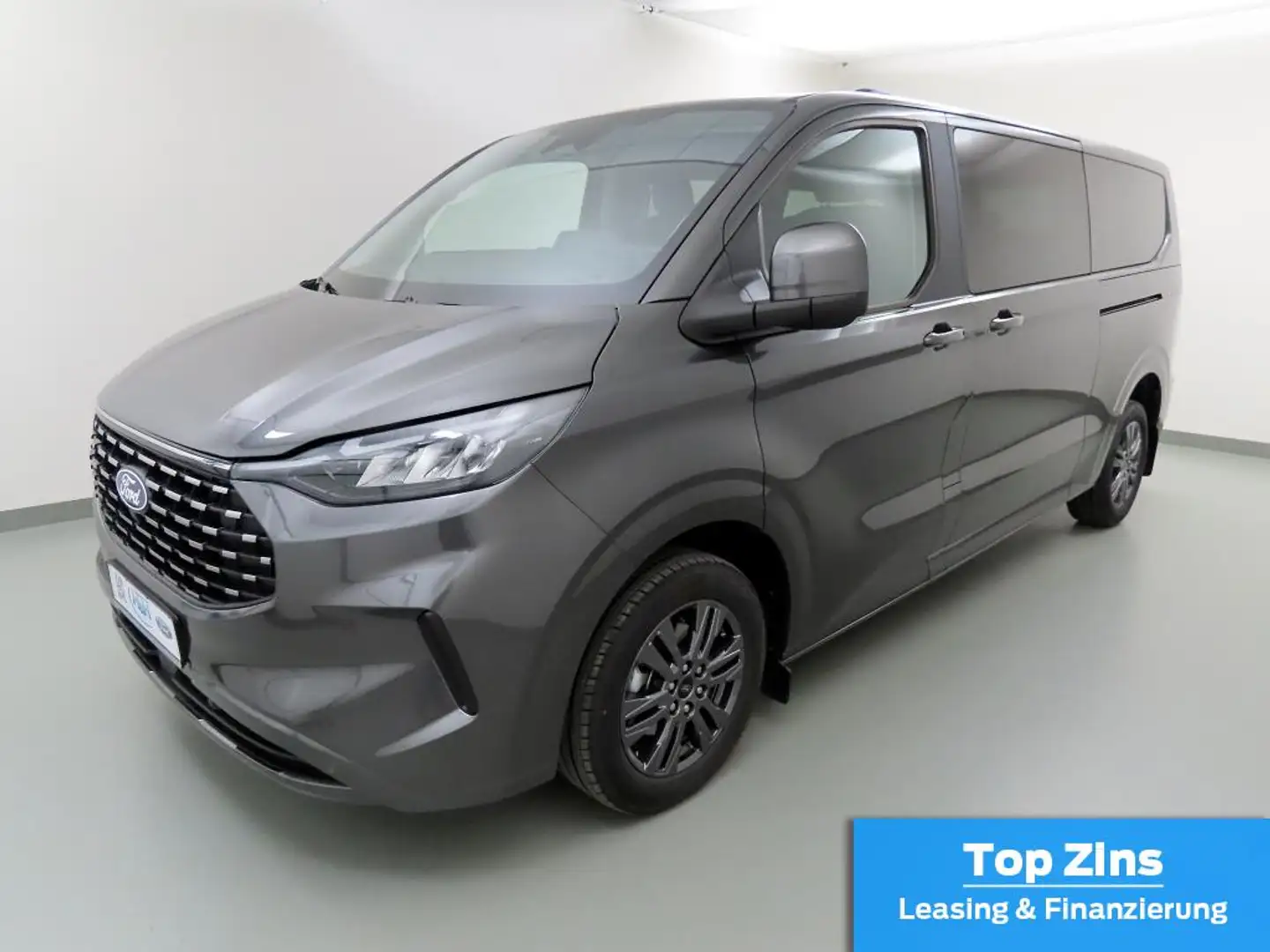 Ford Tourneo Custom 2.0 Aut L2 Titanium ACC+LED+Kam. Grau - 2