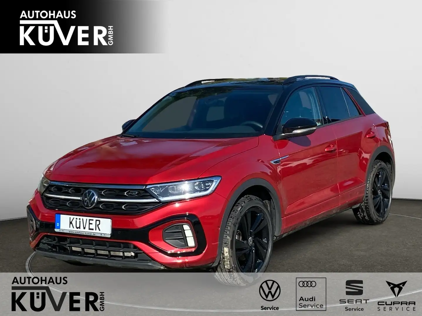 Volkswagen T-Roc R-Line 1.5 TSI DSG Navi+Pano+AHK+Matrix Rot - 1