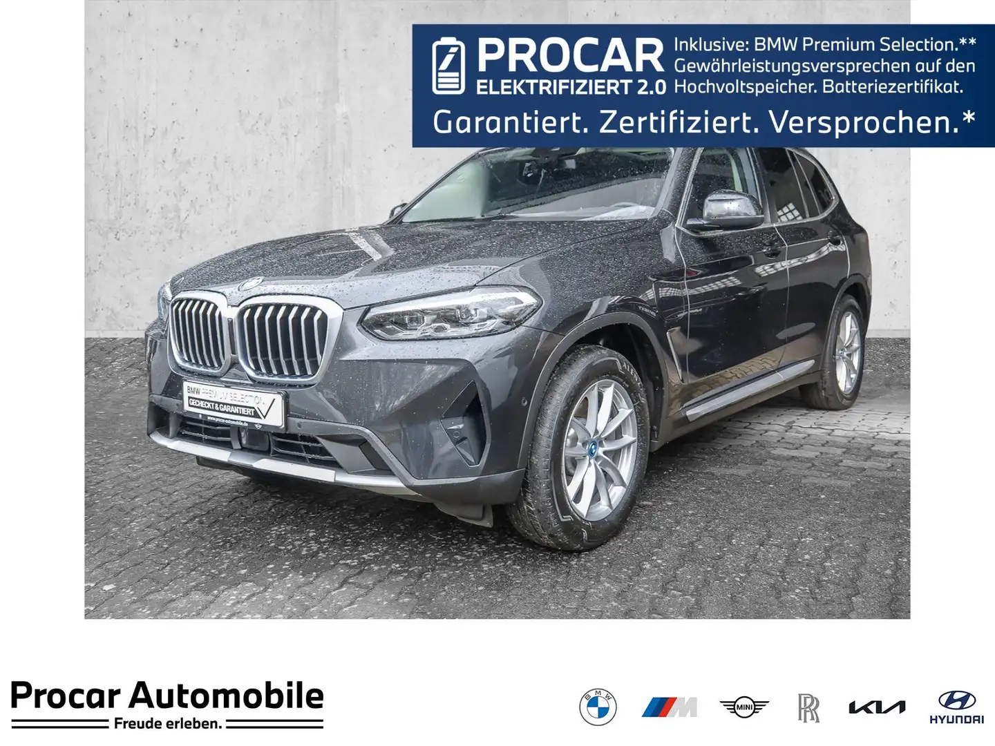 BMW X3 xDrive30e Head-Up HiFi DAB LED WLAN Shz Gris - 1