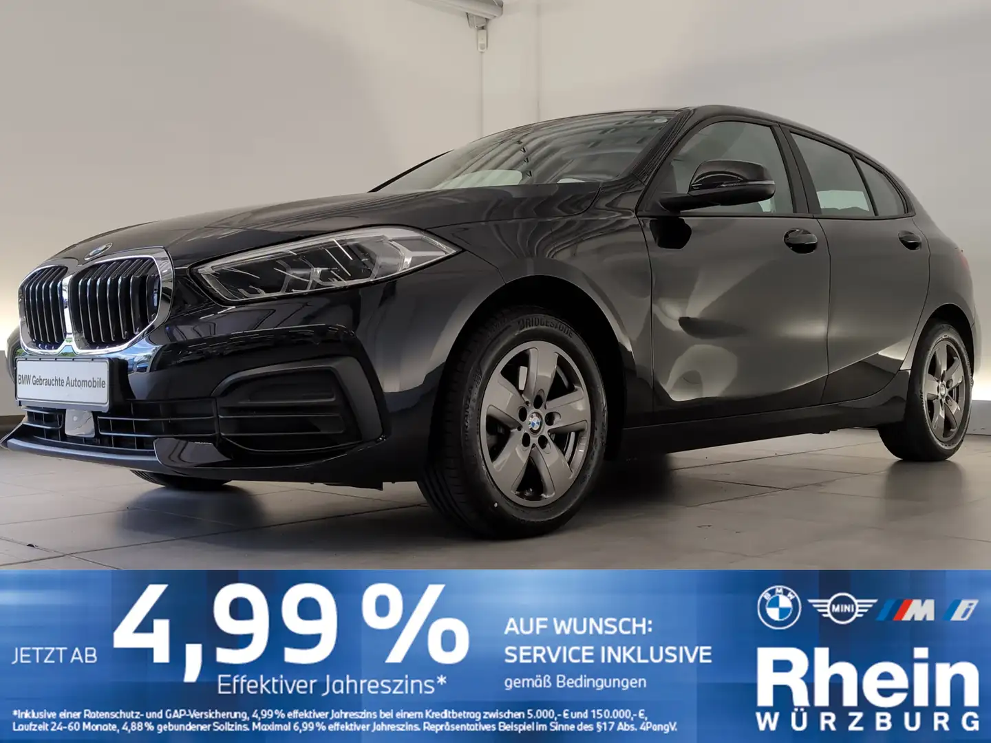 BMW 118 i DAB/PDC/SHZ DAB/PDC/SHZ Noir - 1