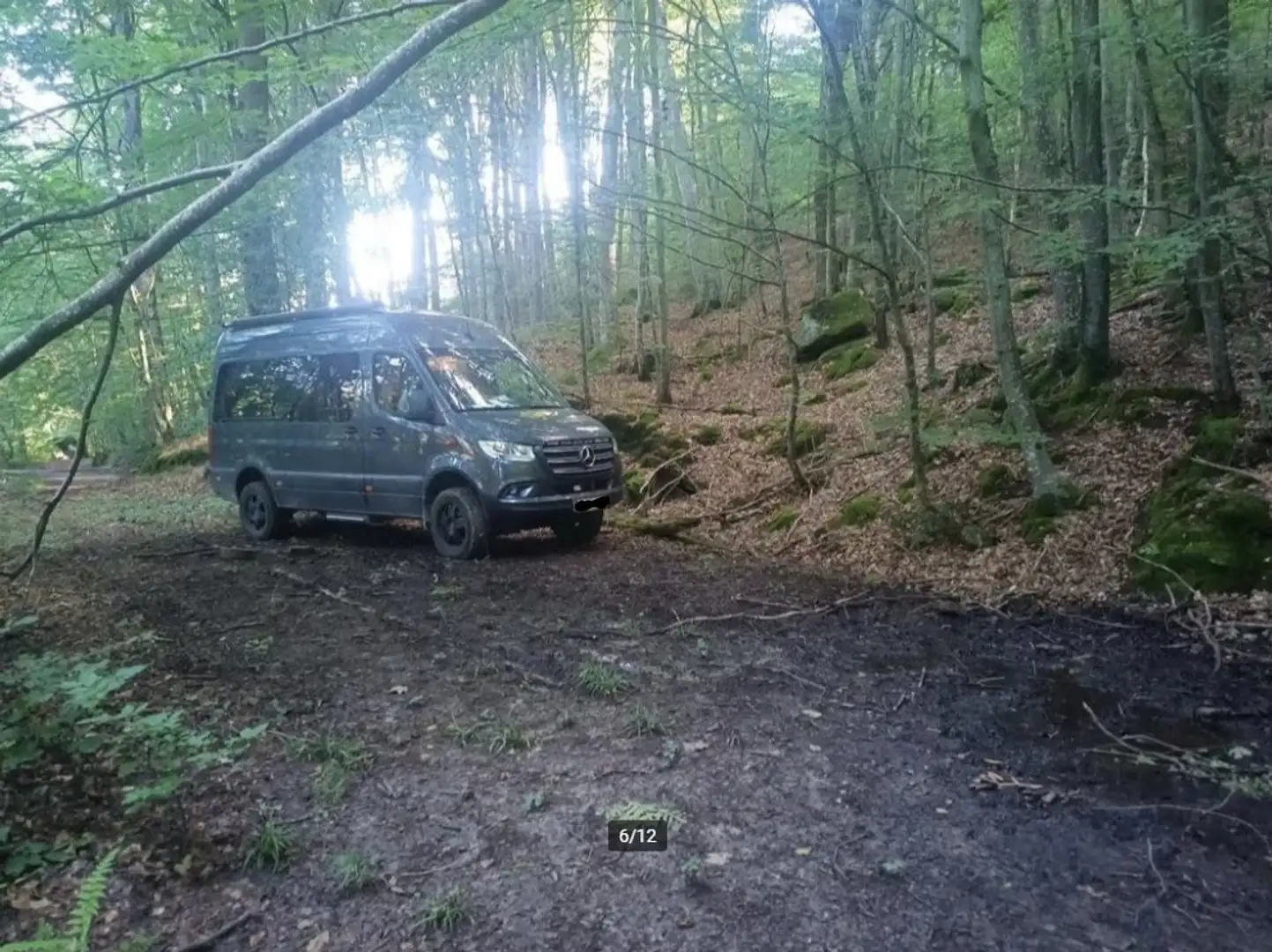 Mercedes-Benz Sprinter 319 CDI Sprinter 4x4 Standard HA 7G-TRONIC Plus Grijs - 2