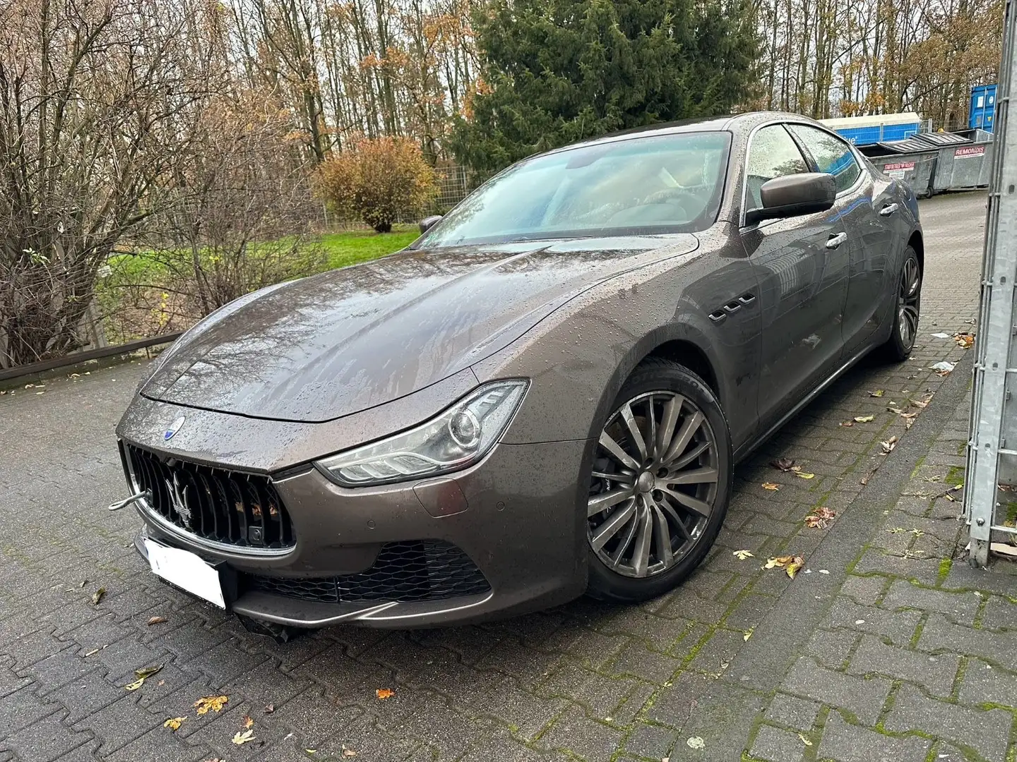 Maserati Ghibli 3.0 V6 Diesel Automatik*Motorschaden* Коричневий - 1
