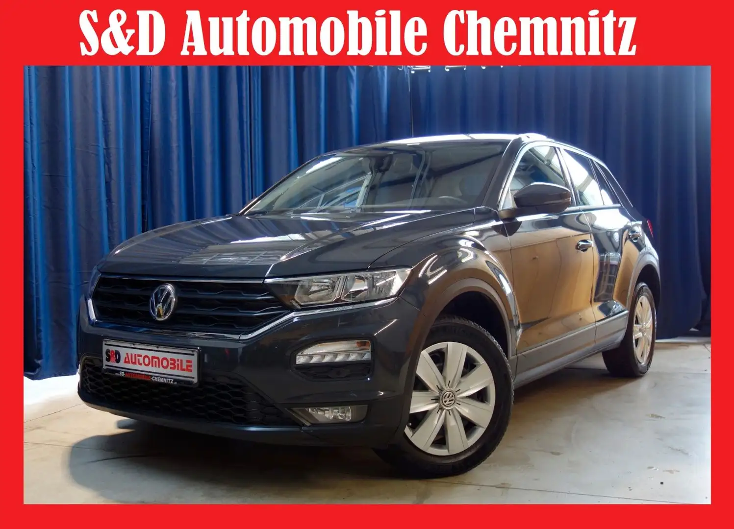 Volkswagen T-Roc "TÜV"GARANTIE"1.Hand Grau - 1