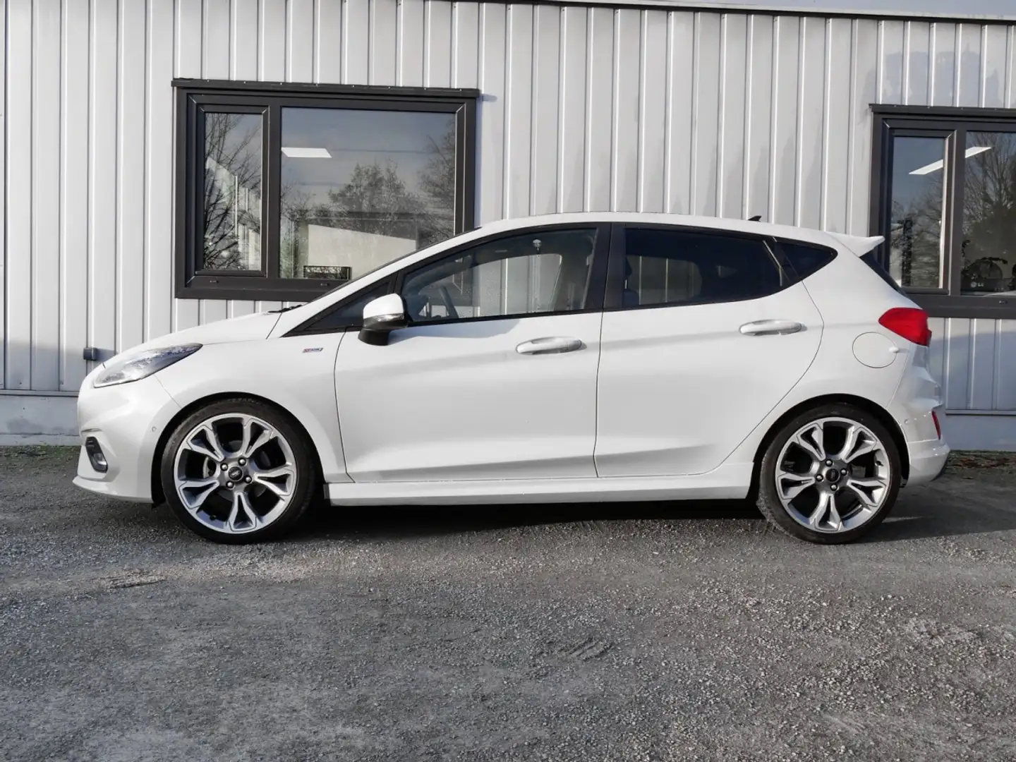 Ford Fiesta ST-Line X 1.0 MildHybrid Winter-Pkt+ACC Klima Weiß - 2