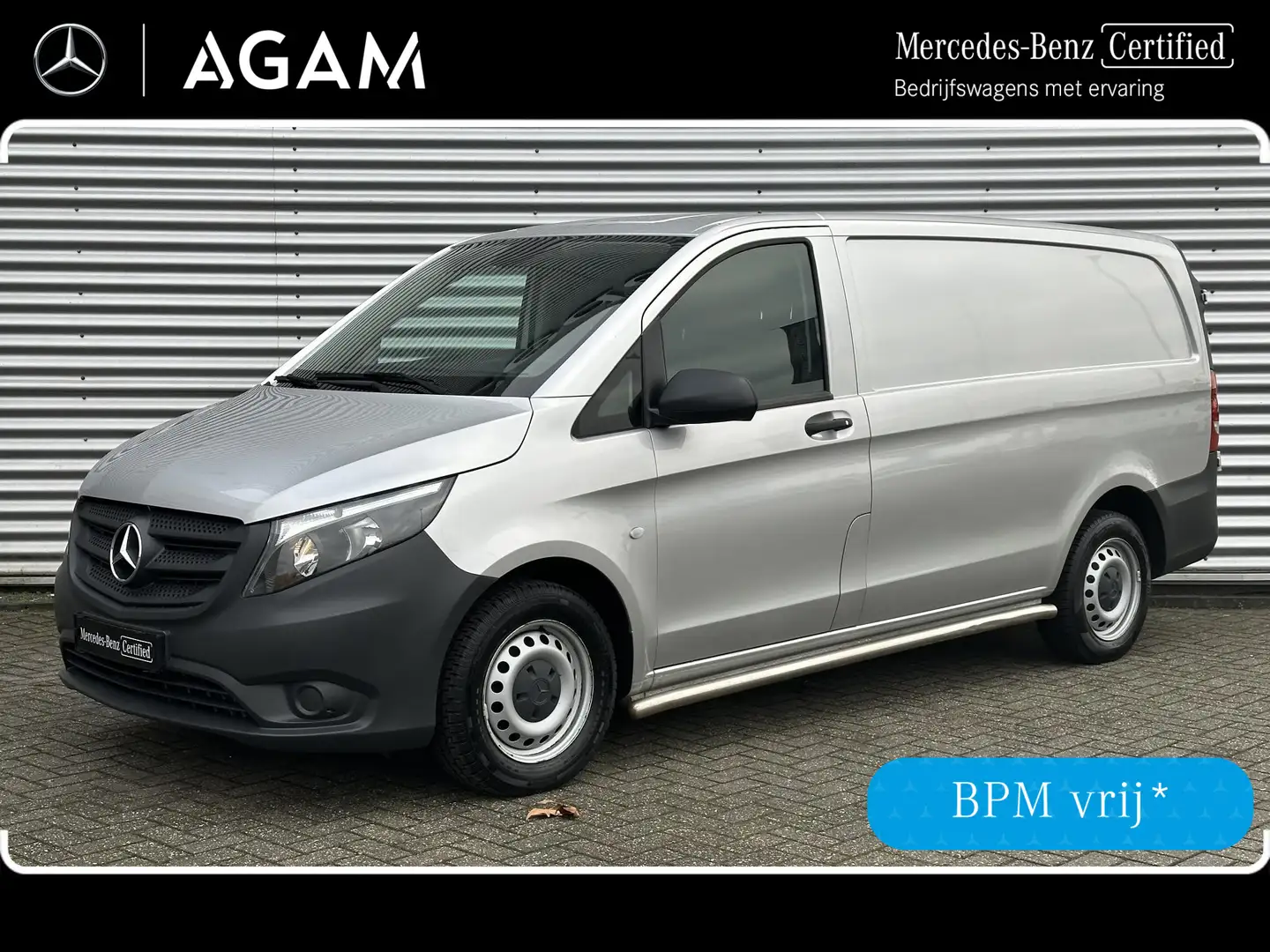 Mercedes-Benz Vito 114 CDI Automaat Airco Navigatie  Apple Carplay A Argento - 1