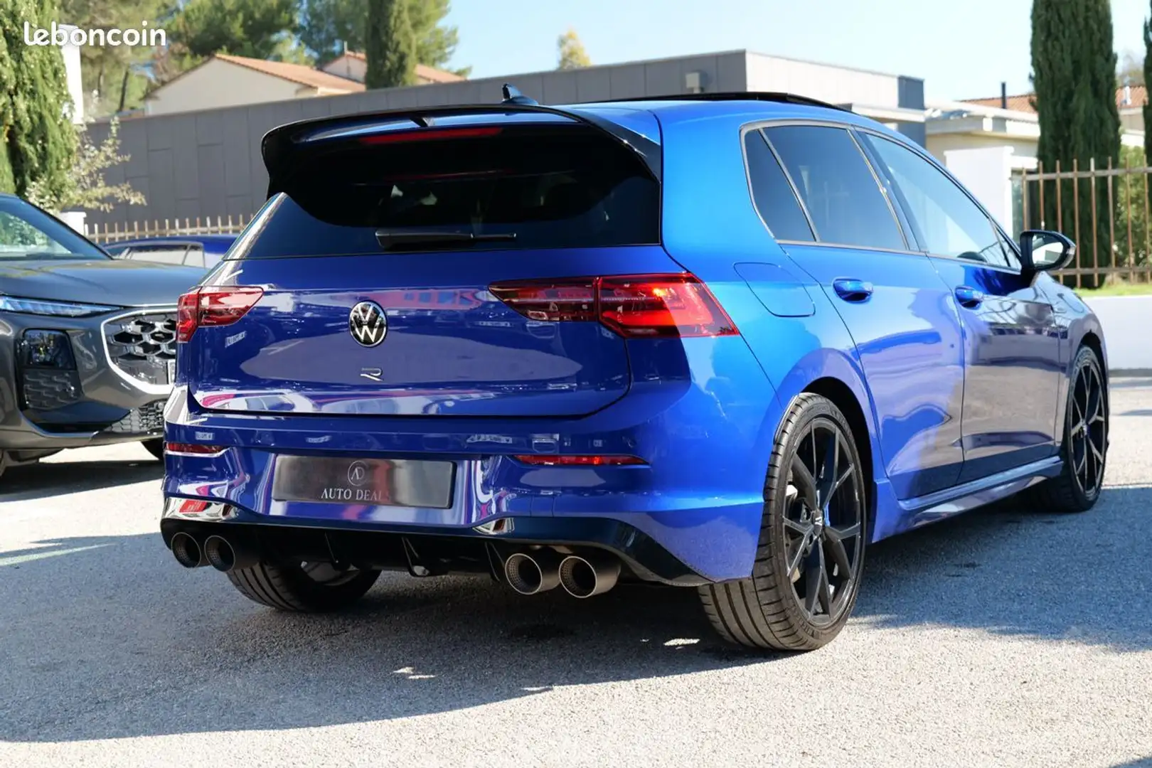 Volkswagen Golf 8r 2.0 tsi 320 ch ligne akrapovic pack perf toit ovrt carbone Blau - 2