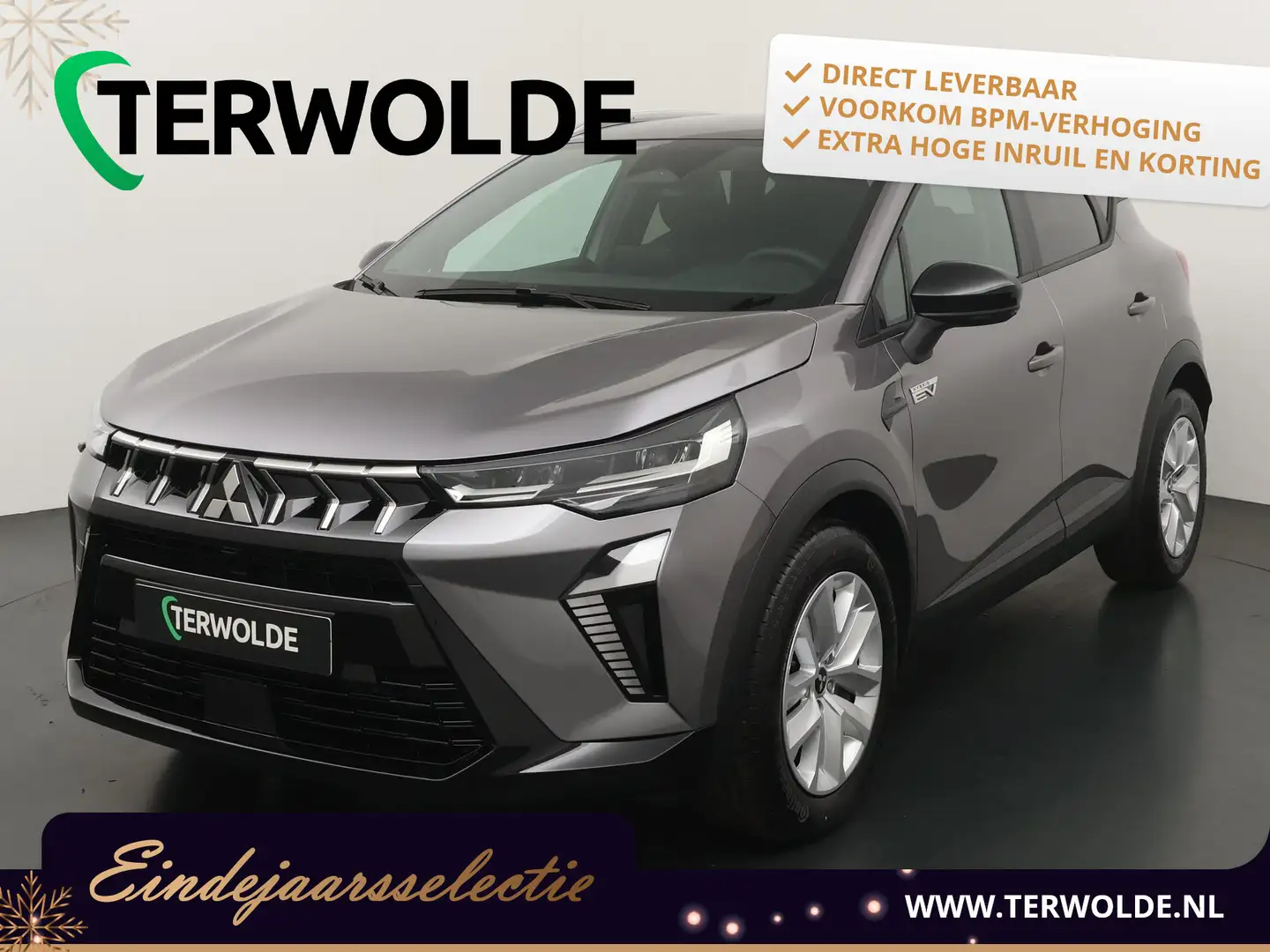 Mitsubishi ASX 1.8 HEV AT Intense | Nieuwe 1.8 motor | €2.500 kor Grijs - 1