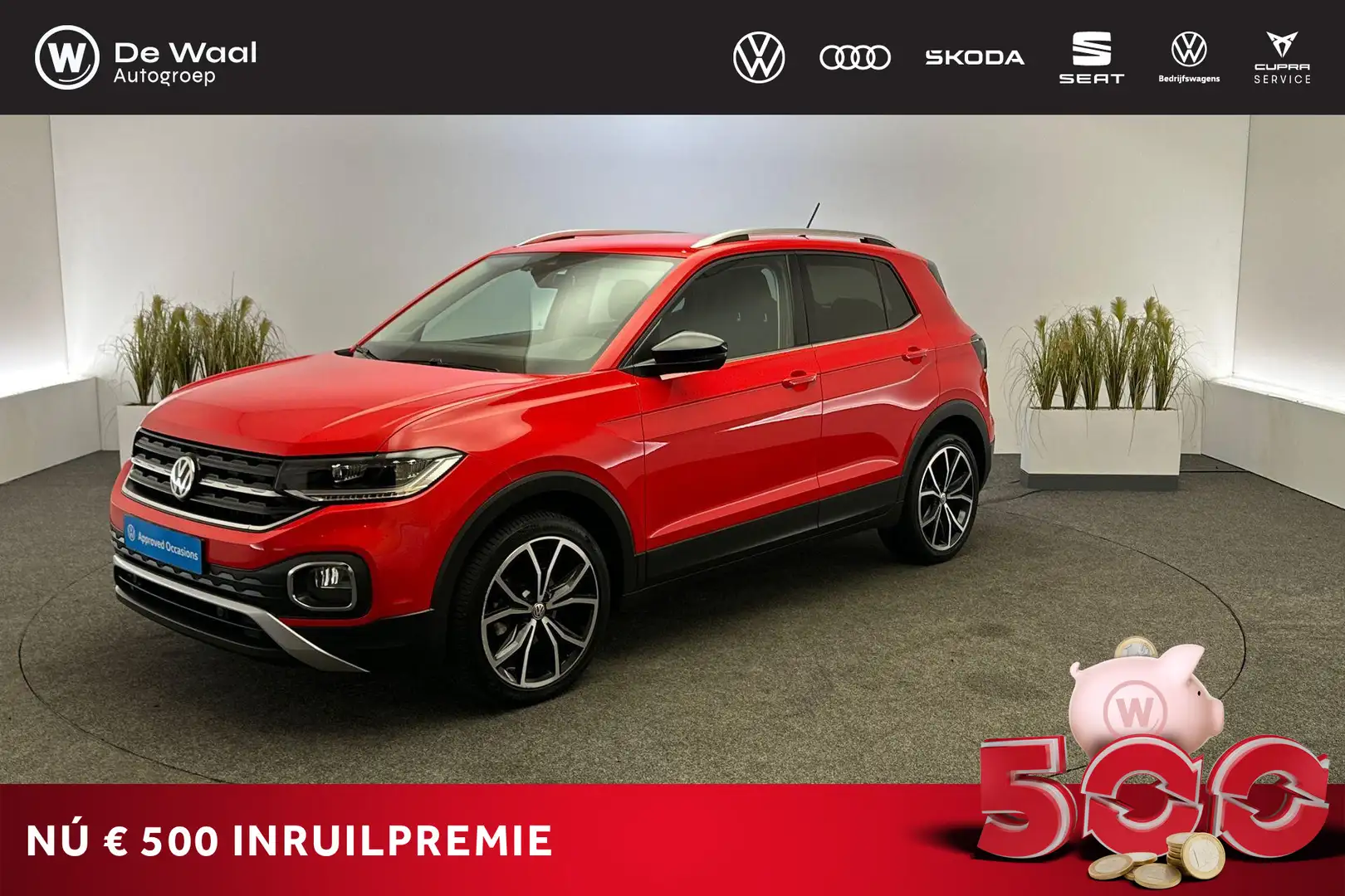 Volkswagen T-Cross 1.0 TSI 115pk Style | Stoelverwarming, Design Pakk Rot - 1