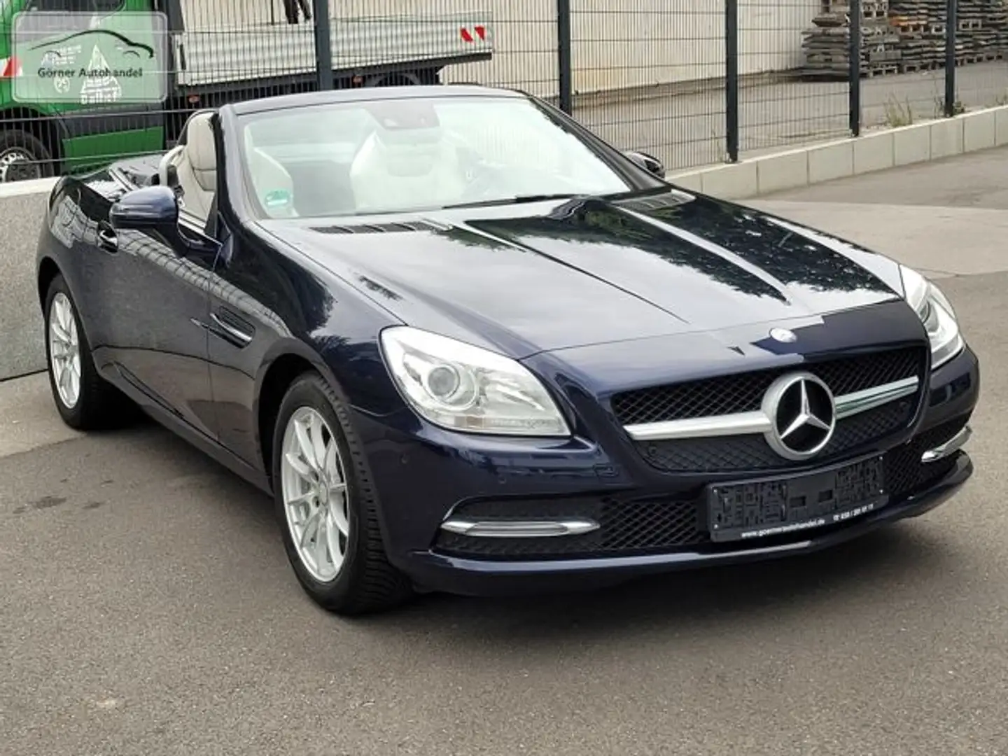 Mercedes-Benz SLK 200 BlueEff. Navi+Leder+Pano+COMAND Modrá - 1