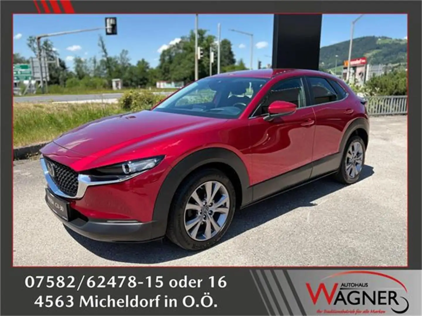 Mazda CX-30 G122 AWD Comfort+ *servicegepflegt* Rood - 1