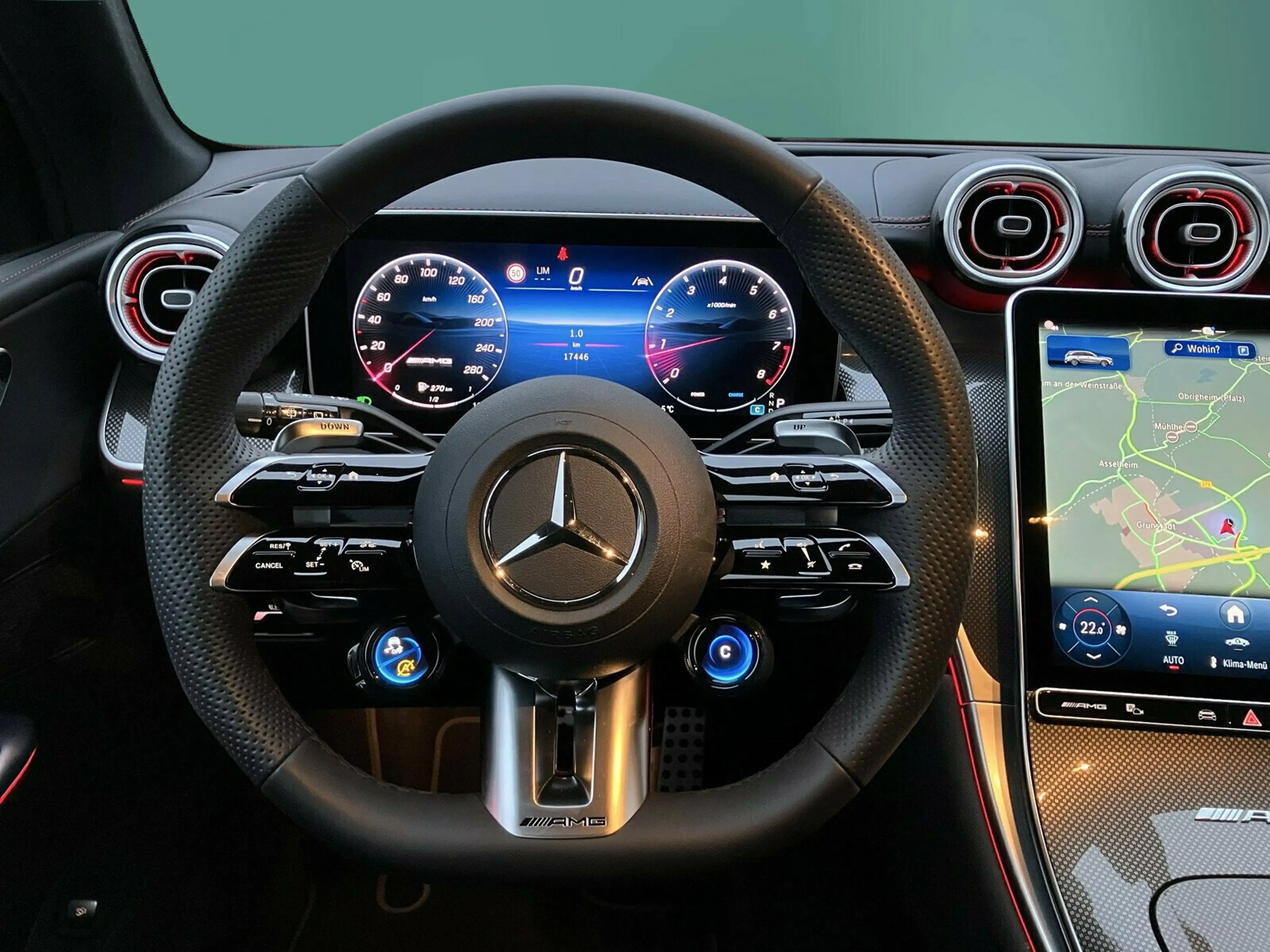 Mercedes-Benz GLC 43 AMG GLC 43 AMG 4M NIGHT+VOR-DISTR+360°+KEYL+MEMO+TWA — photo 14
