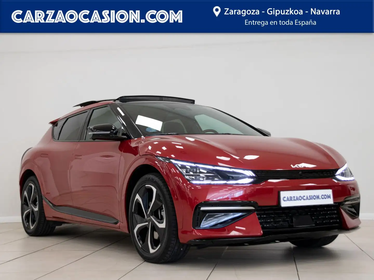 Kia EV6 Long Range GT-Line AWD 239kW Rouge - 1