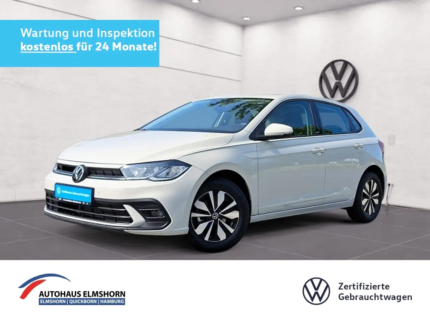 Volkswagen Polo Move 1.0 TSI APP GJ-REIF KLIMA PDC SHZ Grigio - 1