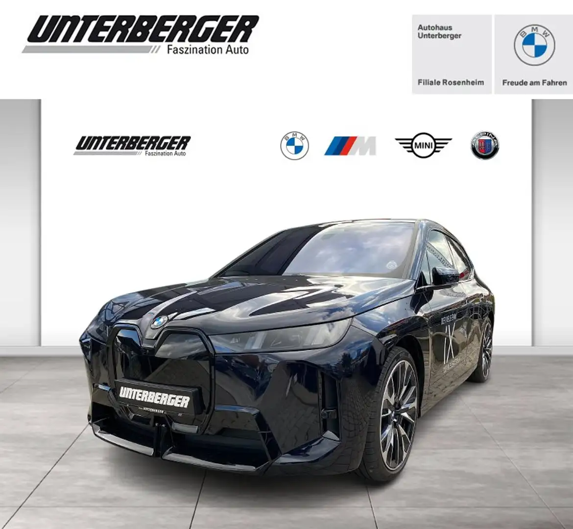 BMW iX xDrive60 BEV M Sport Pro AHK Driving Assist. Prof. Blau - 1