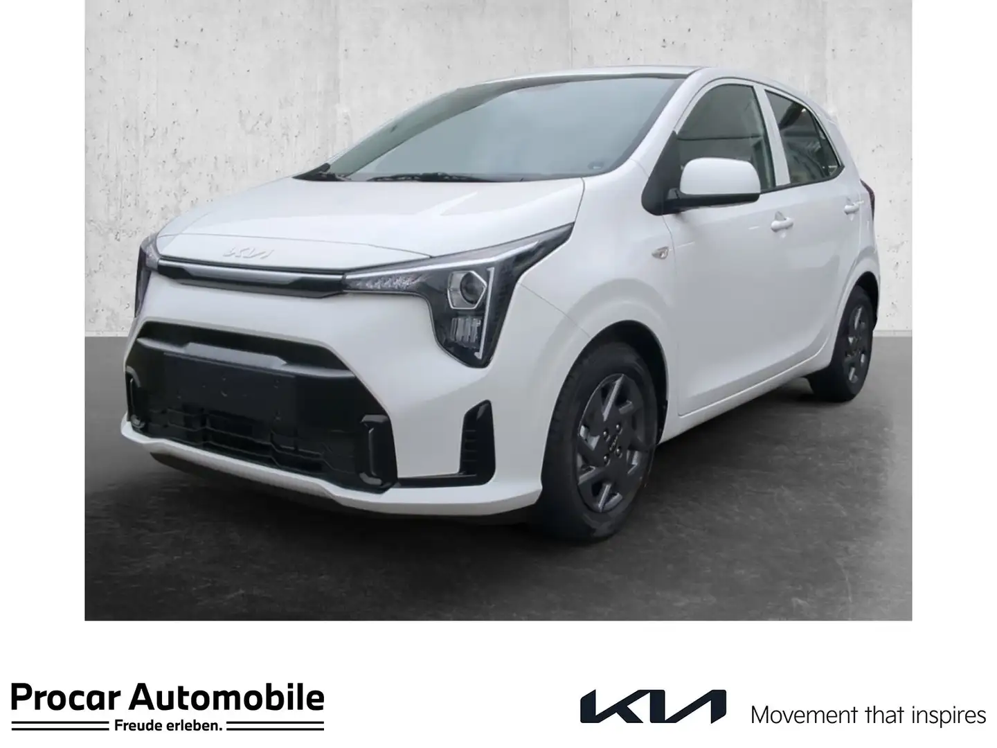 Kia Picanto 1.2 Vision Navi, Kamera, SHZ Weiß - 1