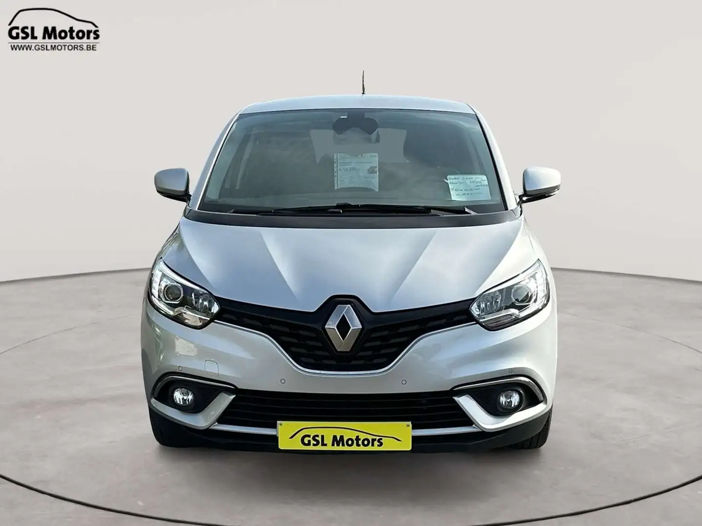 Renault Scenic 1.7Blue dCi 120cv automatique 05/19 Airco Cruise Gris - 2