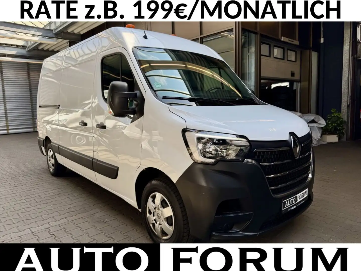 Renault Master 2.3 dCi L2H2 NAVI KLIMA AHK REGALE AHK Weiß - 1