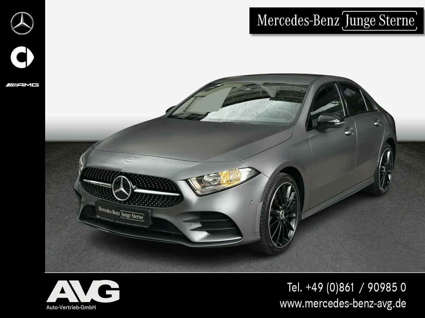 Mercedes-Benz A 250 A 250 e Lim. AMG MBUX 19" CarPlay SHZ PDC NIGHT Gri - 1