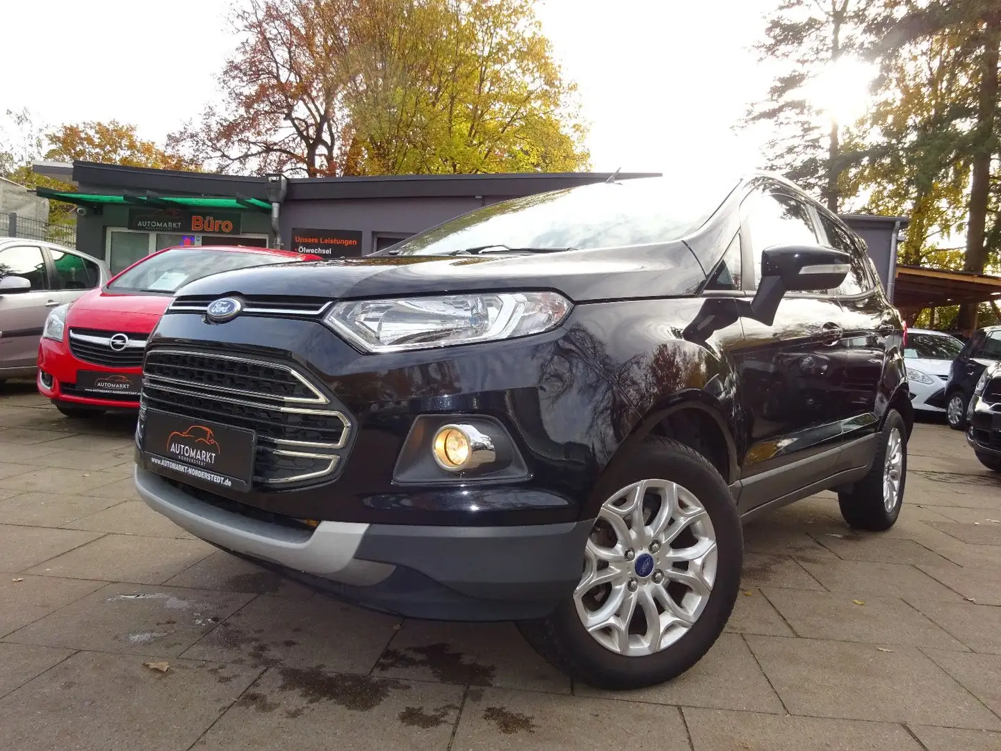 Ford EcoSport Titanium/ Klimaautomatic /2-Hand Noir - 1