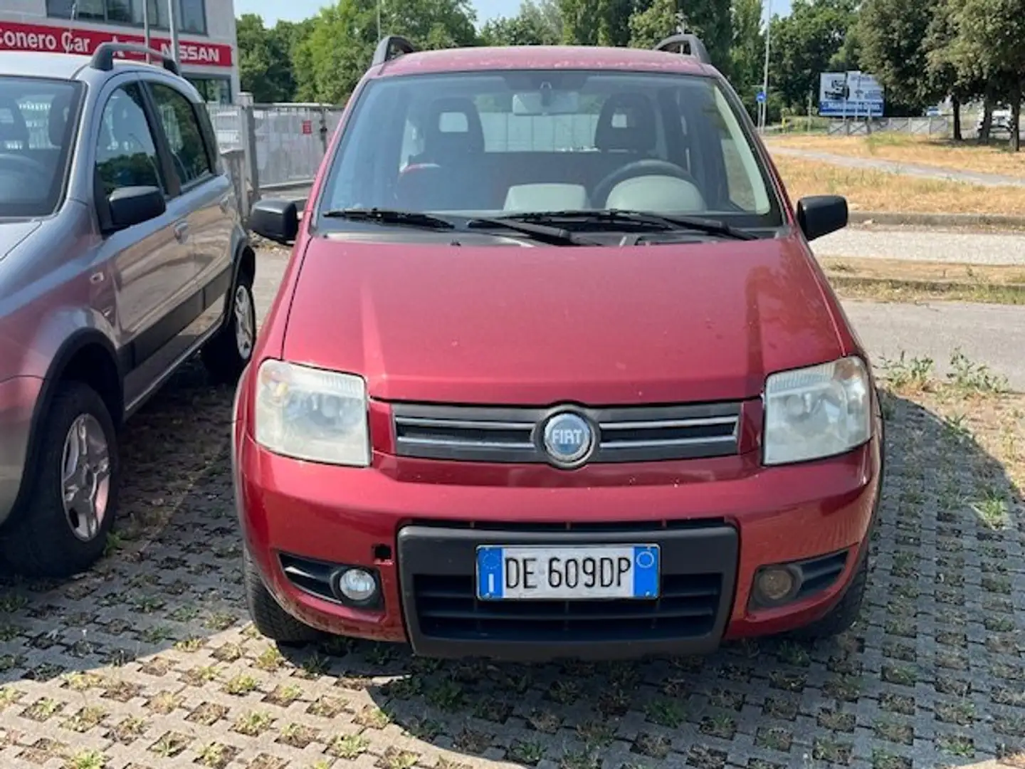 Fiat Panda Panda II 2003 1.2 Climbing 4x4 Rouge - 2