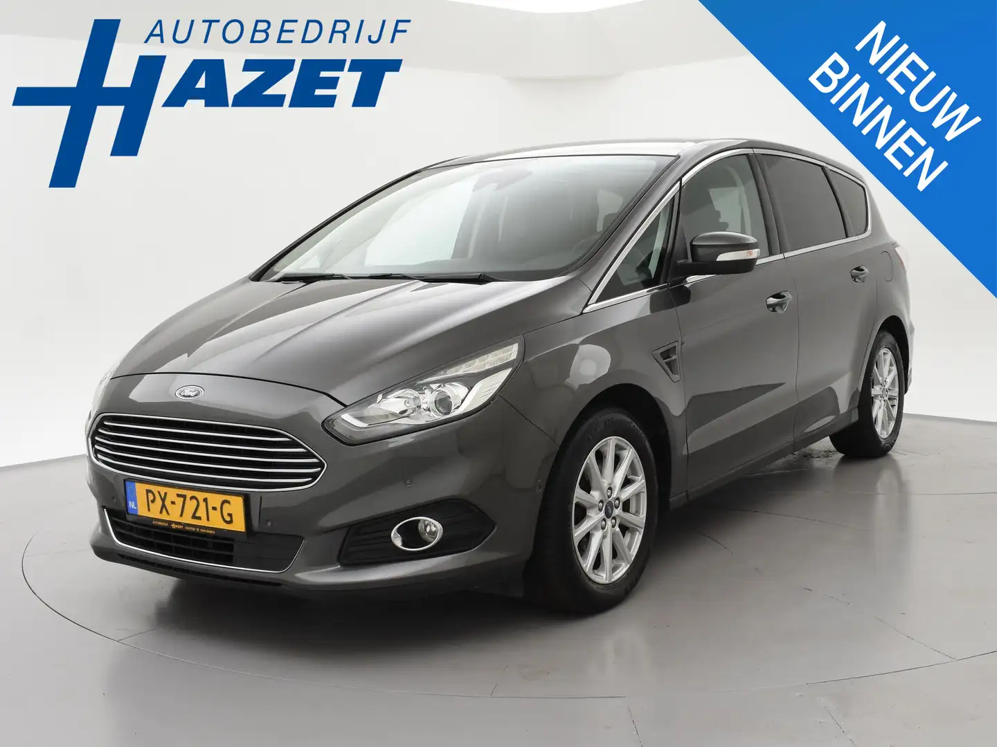Ford S-Max 1.5 160 PK TITANIUM 7-PERS. + TREKHAAK | NAVIGATIE Grijs - 1