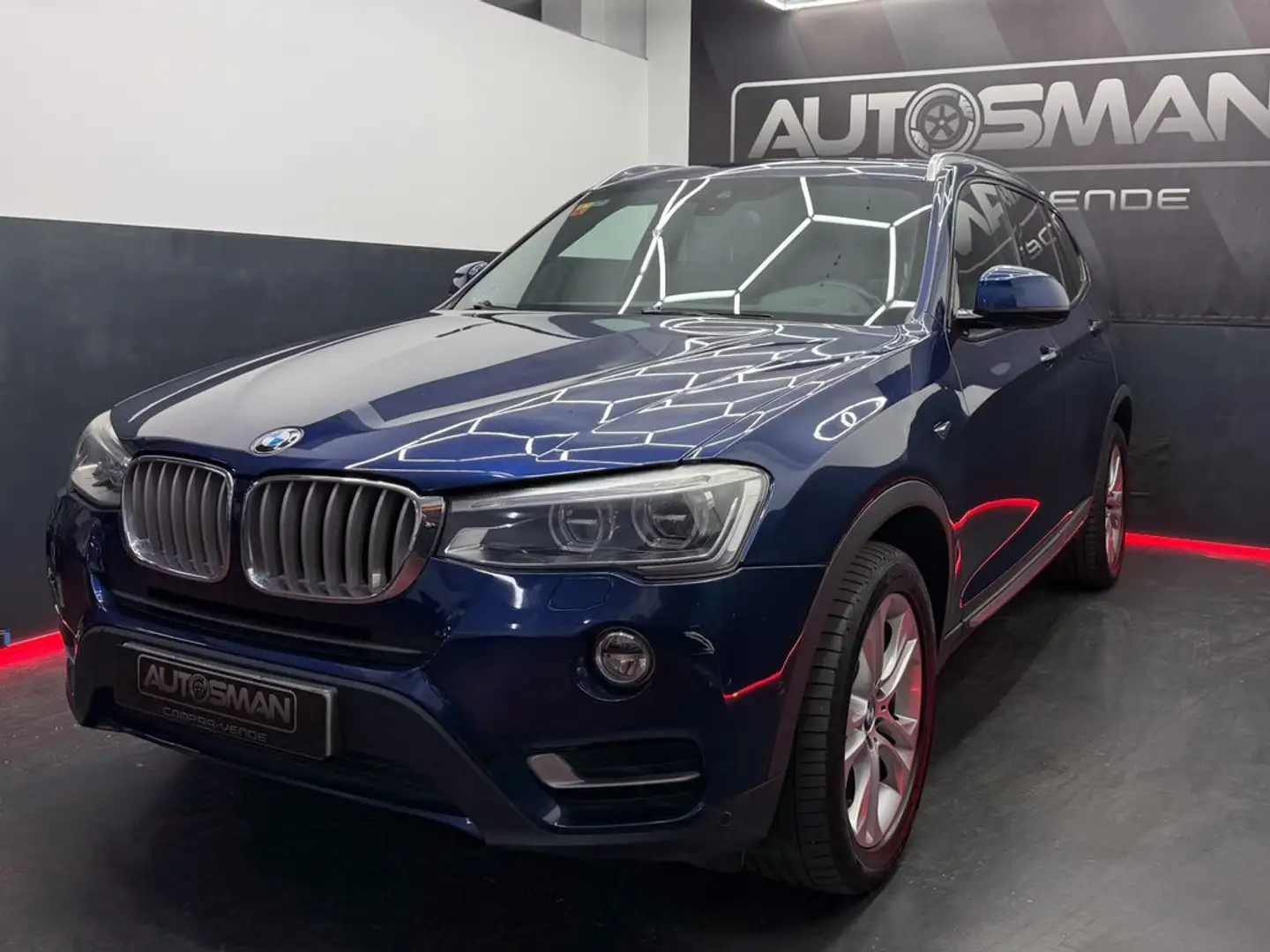 BMW X3 xDrive 20dA Azul - 2