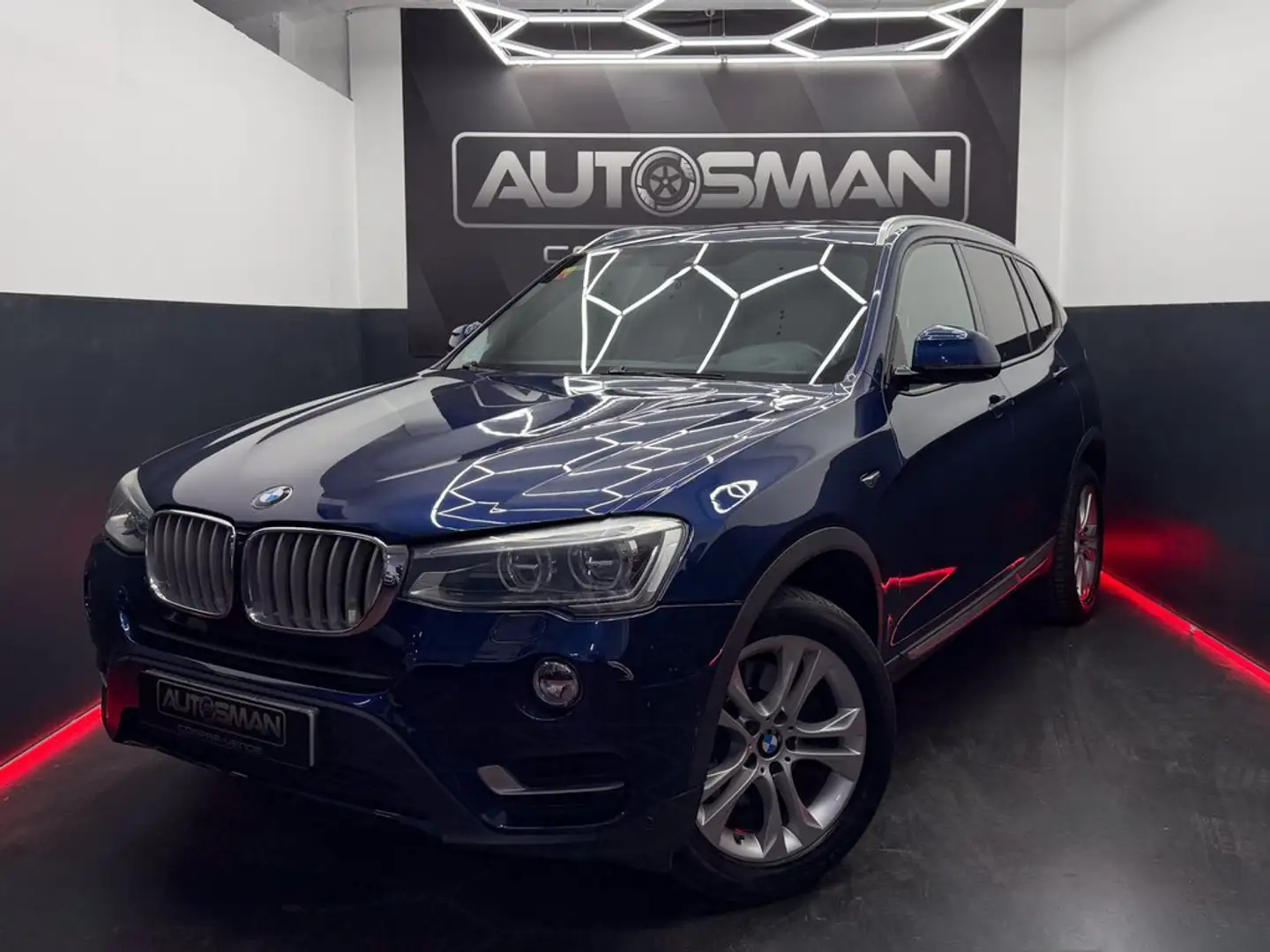 BMW X3 xDrive 20dA Azul - 1