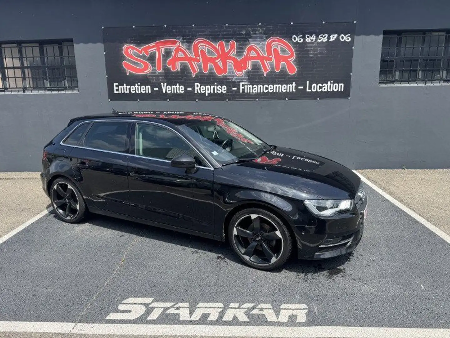 Audi A3 2.0 TDI 150CH FAP AMBITION LUXE Negro - 1