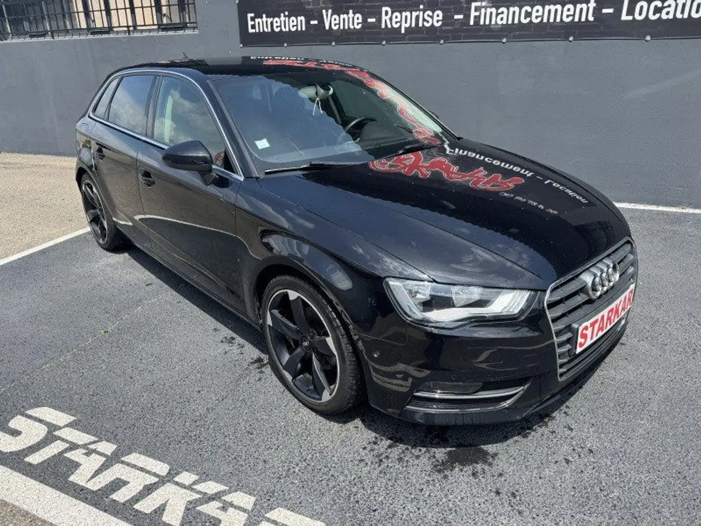 Audi A3 2.0 TDI 150CH FAP AMBITION LUXE Negro - 2