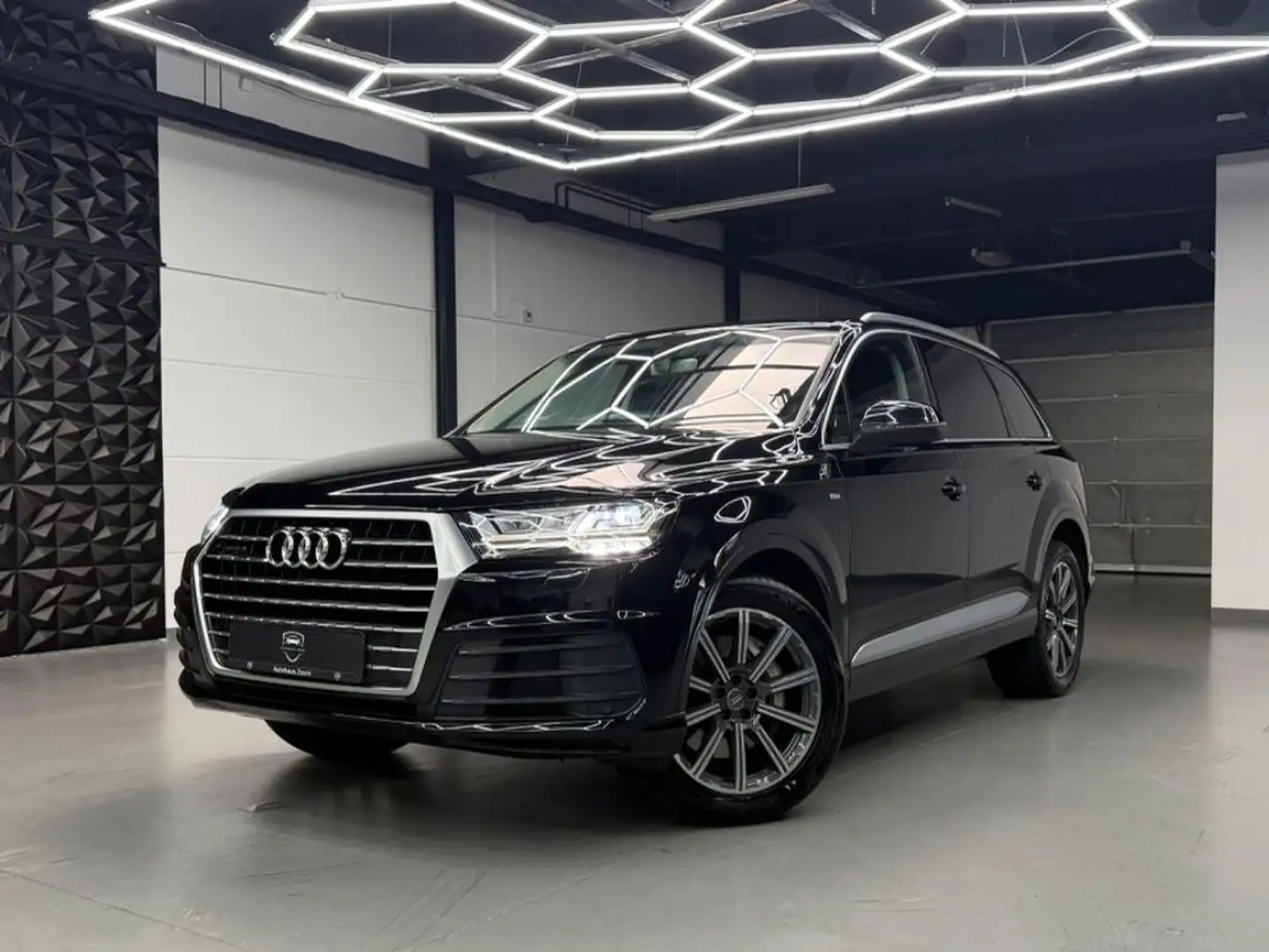 Audi Q7 3.0 TDI quattro S-line 1HD/LED/AHK/7.SITZ/KEY Noir - 1