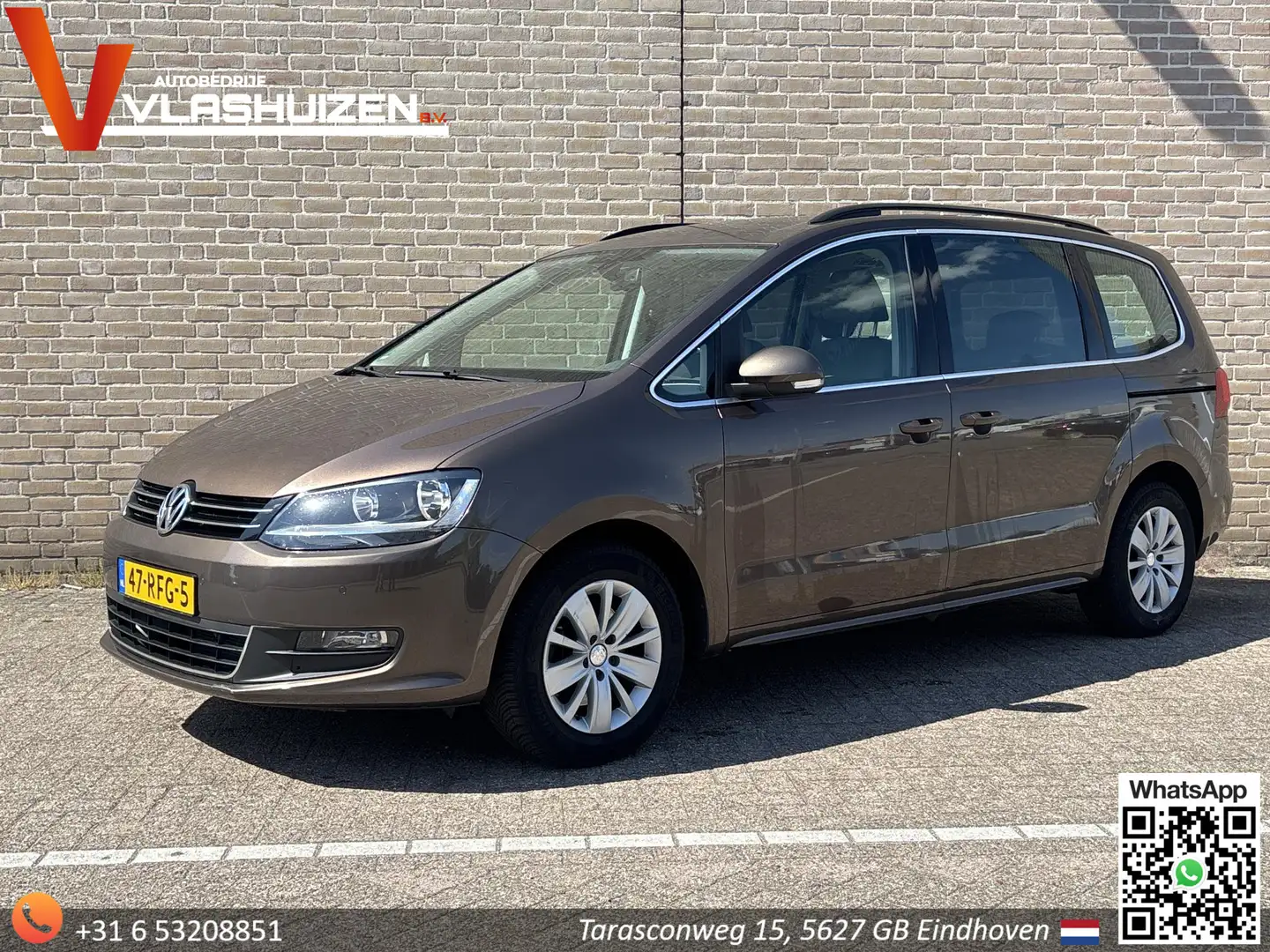 Volkswagen Sharan 2.0 TDI Comfortline | € 6.900 ,- NETTO! | Cruise | Bruin - 1